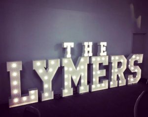 The Lymers Light Up Letters