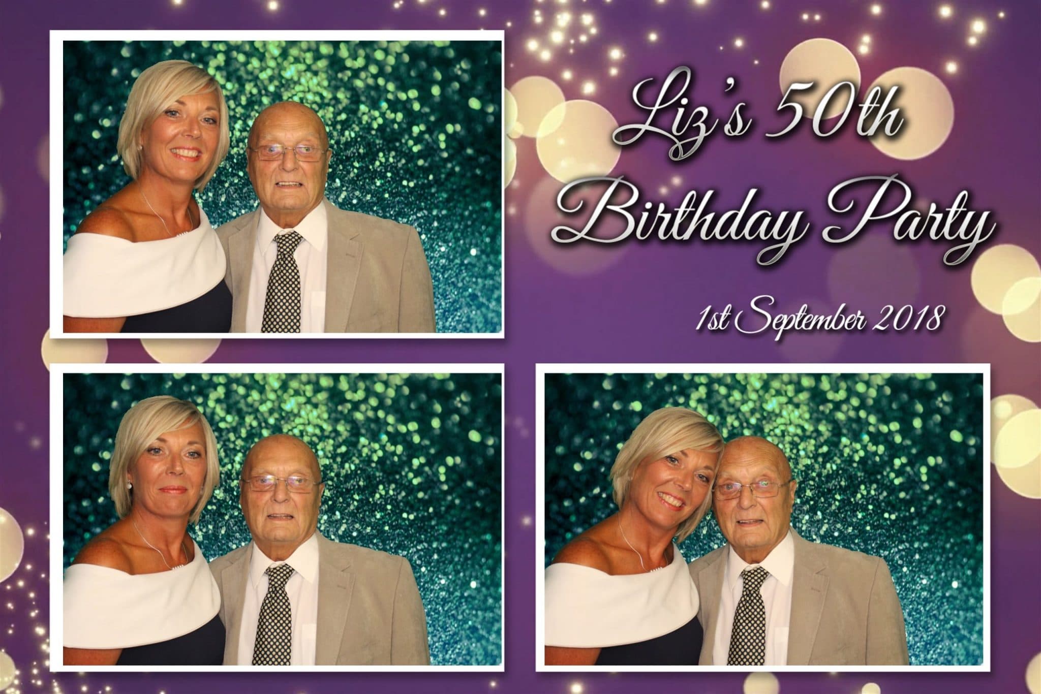 Photo Booth Print from Liz's 50th Birthday
