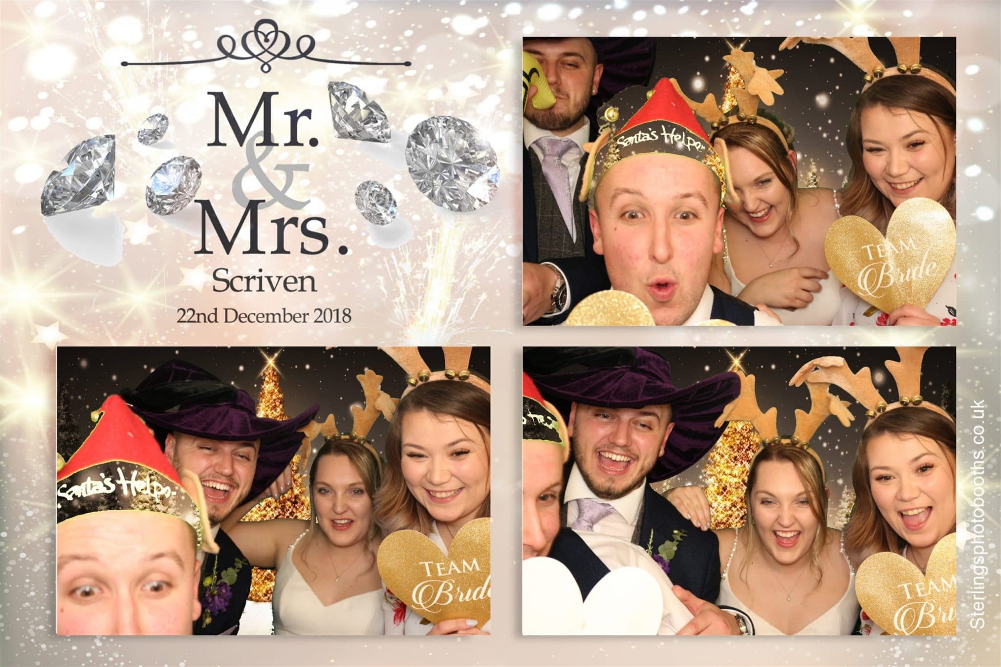 Photo Booth Print from Mr and Mrs Scrivens Wedding