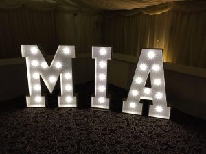 Mia Light Up Letters
