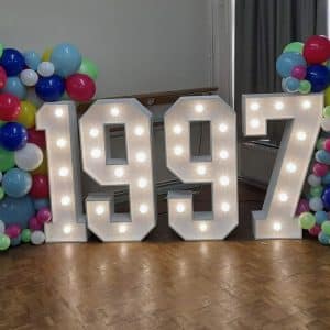 light up numbers 1997