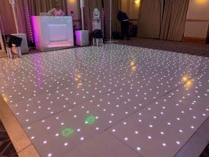 Light up dance floor for your wedding day
